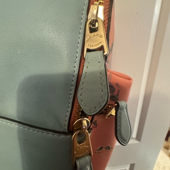 Authentic Coach Backpack with sunglasses print - Picture 5 of 10